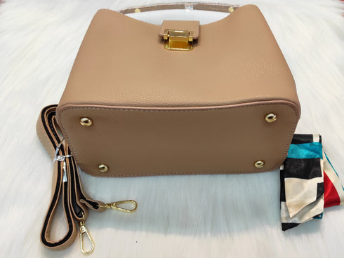 Shoulder Bag with Detachable Strap